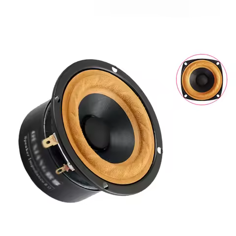 15W 3 Inches Round / Square Tweeter Speakers 4/8 Ohm HiFi Full-Range Speaker Cloth Edge for DIY Loud