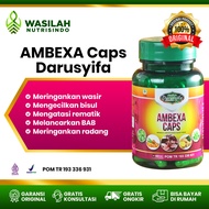Ambexa Caps Kapsul Ekstrak Daun Ungu Darusyifa Obat Wasir  Ambeien Herbal Alami BPOM