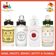 💯% PenhaIigon's Elisabethan Rose / Opus 1870 / Cairo / Luna / Empressa / Blenheim Bouquet 100ml for 