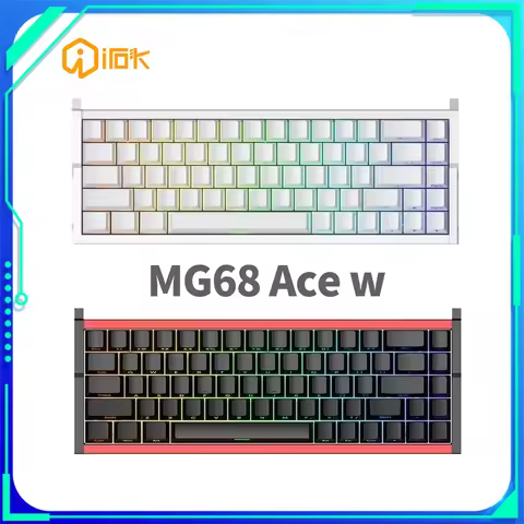 Irok MG68 MAX Magnetic Switch Keyboard Irok Ace w Mechanical Keyboard Hot Swap RGB 8K E-Sports Gamin