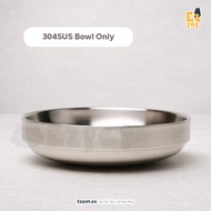 EZPET🐱【EZ AirStand Clear Elevated with 304 Stainless Steel Bowl】Food Bowl Feeding Bowl Bekas Mangkuk