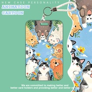 Circle Cat Cat Dog ID Meal Card Access Control ID Card Holder Campus Card Bus Card Student Work Card