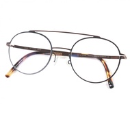 【5積分】成色極佳 ▼ MYKITA LITE ALMETA 雙梁圓眼鏡 黑色 粉紅色 金色淨CLEARブラウン（大理石紋） 48□20 140 示範鏡片 含眼鏡盒 德國製造 男士