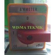(READ DESCRIPTION) SELECTOR SWITCH AMPMETER FORT 20 AMP