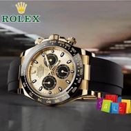 ROLEX Daytona Watch For Men Pawanble Water Proof 40mm ROLEX Watch For Men Women Pawnable Gold Analog