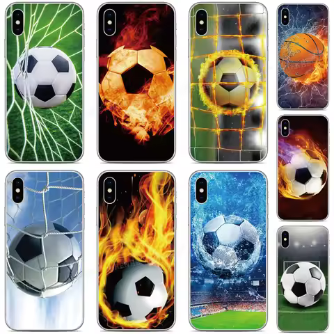 Football Soccer Cover For LG Wing Velvet K22 K61 K62 K50 K51 K52 K40 Q6 Q7 Stylo 5 6 G8s G8X G6 G7 G