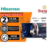 (Free Delivery Penang,Kedah &amp; Perlis) Hisense 32"/40'' Inch DVB-T2 HD LED TV  32A5200F 40A5200F