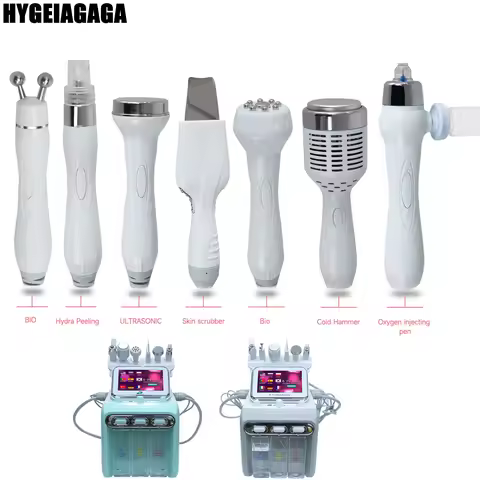 Small Bubble Replacement H2O2 Hydro Facial Accessories Ultrasonic Skin Scrubber Pore Cleaner Lifting