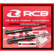 RCB Y15ZR Y16ZR LC135 V1 -V7 RS150 RSX RS FE FRONT FORK SET 26MM 31MM 100% ORIGINAL YAMAHA DEPAN ABS