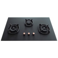 TECNO T 3388TGSV Matte Series Glass Hob with Inferno Wok Burner Technology (Matte Black)