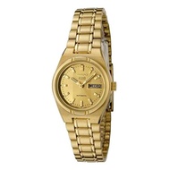 Seiko 5 SYM600K1 Analog Automatic 21 Jewels Gold Tone Stainless Steel Ladies / Womens Watch