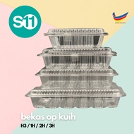 SWOP/Benxon/GC 100pcs Kotak Kuih Cake Packaging OP Box 057/ 1H /2H/3H