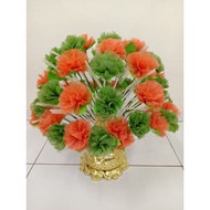 bunga telur hlo bajet 50pcs / egg flowers 50pcs