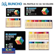 BUNCHO OIL PASTELS 12C / 24C / 36C (100% ORIGINAL) OIL PASTEL / CRAYON