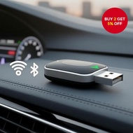 Wireless Carplay AI Box 2-in-1 Android Auto 5G WIFI Plug-and-Play for Original Car Conversion