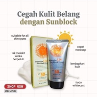 3w clinic intensive uv sunblock cream