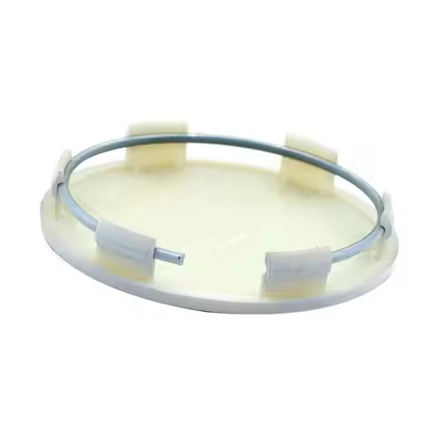 White 4pcs/Set Car 65mm Wheel Center Hub Cap Fit for TE37 17" & 18" RE30 CE28n 18"