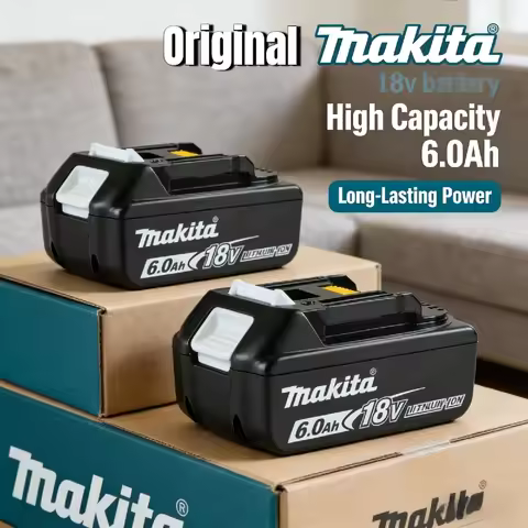 【🚀Fast delivery】Makita 18V Battery –6.0Ah Makita Battery, for Makita Drill DTW700 DHR202 DGA404 DDF4