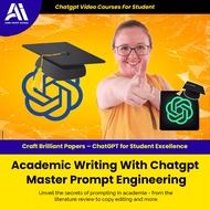 Ai Chatgpt Course - Academic Writing With Chatgpt Master Prompt Engineering | Chatgpt For Student,  