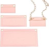 3 Styles Purse Felt Insert Organizer, Women Pouchette Wallet Conversion Kit Mini Envelope Bag Insert