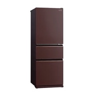 MITSUBISHI ELECTRIC 266L 3 DOORS FRIDGE MR-CGX41ES-GBR-P (BOTTOM FREEZER) (GLASS BROWN)