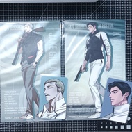 (AVAILABLE) Set of cards with calendar postcard Lezhin 2024 Limited Run Shutline BL Manhwa