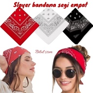 SLAYER SQUARE BANDANA/SHAL SLAYER MULTI-FUNCTION BATIK MOTIF 53X53cm