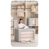 YIJIA#衣服 Storage Storage Box Household Oxford Cloth Baina Box Fabric Arrangement Storage Box Large S