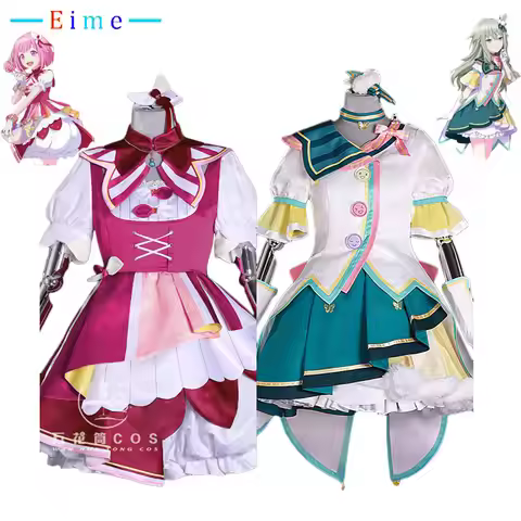 Game PJSK Otori Emu Kusanagi Nene Cosplay Costume Women Cute Party Dress Halloween Carnival Uniforms