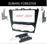 กรอบจอแอนดรอยด์ หน้ากากวิทยุ หน้ากากวิทยุรถยนต์ SUBARU XV/FORESTER/LEVOUQEปี 2012-2015 สำหรับเปลี่ยน