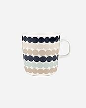 MARIMEKKO Oiva Räsymatto Coffee Mug – Refine Your Kitchen Décor with Our Iconic Stoneware – Stylish 