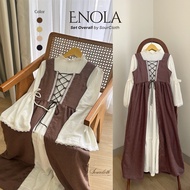 Enola Set by SourCloth - Cottage Core Enola Holmes Theme Dress and Cardi Set