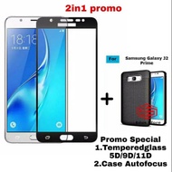 Temperedglass Full 5d / 9d / 11d + Case Autofocus Samsung Galaxy J2 Prime