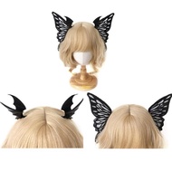 flgo Bat Wing Hair Clip Devil Wing Hair Clip Black Butterfly Hair Clip Goth Barrettes