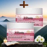 100ml Sakura Brightening Cream - Suitable for Bedtime Skincare