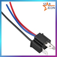H4 Male 3Pin Head Extension Connector Plug Socket with Wire Harness Heavy Duty