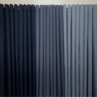 PILIKSKI - 1 Piece Plain Curtains-KATRINA Non-Blackout ( 5 ft 152cm Up To 7ft - 213cm )