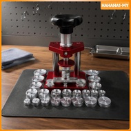 [HahahaacMY] Rotary Watch Press Manual Watch Case Closer Heavy Duty for Watchmakers,