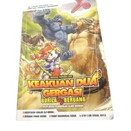 KOMIK:SIRI X-VENTURE DUNIA HAIWAN#E02 (PRELOVED)