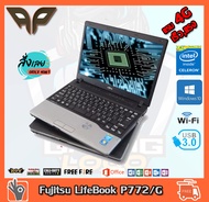 โน็ตบุ๊ค Notebook Fujitsu LifeBook P772/G Intel Celeron 1.50GHz 4 GB DDR3-SDRAM 320 GB HDD WIFI จอ 1