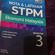 [PRELOVED] BUKU RUJUKAN EKONOMI SEM 3