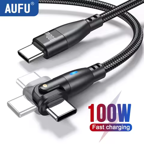 100W USB Type C To USB C Cable 5A PD Fast Charging Charger Wire Cord for MacBook Pro Xiaomi iPad Sam