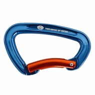 Carabiner tom consina snap bent gate alloy alumunium panjat tebing runner wall climbing flying fox B