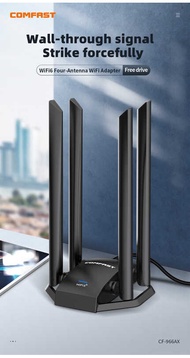 WiFi CF-966AX 6 USB 2.4G & 5G AX1800 High Speed Wireless USB3.0 Dongle Network Card WiFi6 Adapter 4