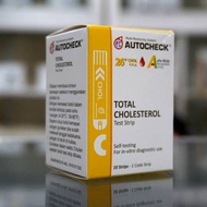 PAKET STRIP AUTOCHECK Cholesterol / Strip Kolesterol AUTOCHECK - ISI 10 STRIP