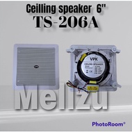 Original VPK TS 206A Ceiling Speaker 6 inch TS 206 A Ceiling Speaker