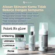 MS Glow Paket Acne Cream Ms Glow