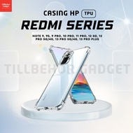 Clear Case Redmi Note 9, 9s, 9 Pro, 10 Pro, 11 Pro, 12 5G, 12 Pro 4G/5G, 13 Pro 4G/5G, 13 Pro Plus