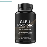 GLP-1 Probiotic 30 Capsules - 500M AFU Multi-Strain Probiotic + Prebiotic, Naturally Support GLP-1 P