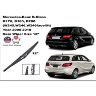 Rear Wiper Mercedes Benz B-Class  B170 B180 B200 B250 /w245/w246/w246 Faclift 2005 - 2018 Rear wiper